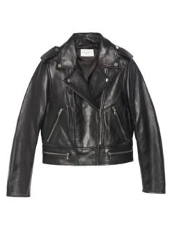 Sandro Siouxie Leather Biker Jacket