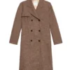 Sandro Raquel Double-Breasted Coat -Sandro Sales Shop unnamed file 221