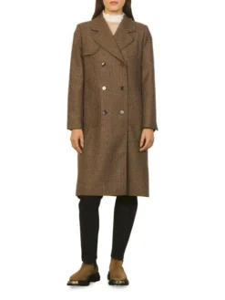 Sandro Raquel Double-Breasted Coat -Sandro Sales Shop unnamed file 222