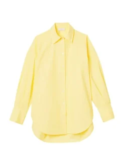 Sandro Adriana Organic Cotton Button-Up Yellow -Sandro Sales Shop unnamed file 243