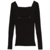 Sandro Neymar Ribbed Open-Back Sweater -Sandro Sales Shop unnamed file 281