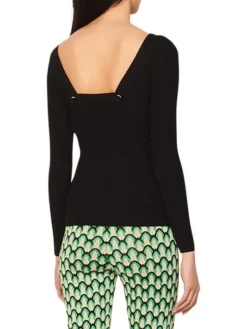 Sandro Neymar Ribbed Open-Back Sweater -Sandro Sales Shop unnamed file 284