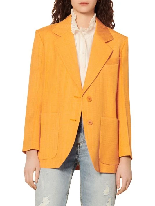 Sandro Hisae Tailored Jacket 5 Sandro Hisae Tailored Jacket - Image 3