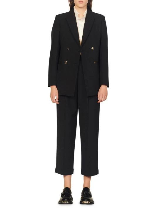 Sandro Malory Double-Breasted Jacket 4 Sandro Malory Double-Breasted Jacket - Image 2