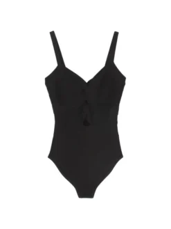 Sandro Doux Knotted Knit Bodysuit