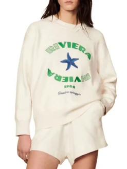 Sandro Lelio Crewneck Sweatshirt -Sandro Sales Shop unnamed file 389