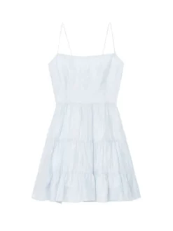 Sandro Kersten Fit-&-Flare Linen Dress