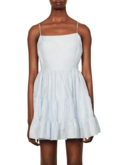 Sandro Kersten Fit-&-Flare Linen Dress 9 Sandro Kersten Fit-&-Flare Linen Dress -Sandro Sales Shop unnamed file 430