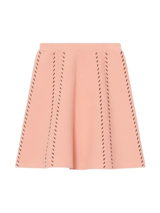 Sandro Eglantine Knit A-Line Mini Skirt -Sandro Sales Shop unnamed file 491