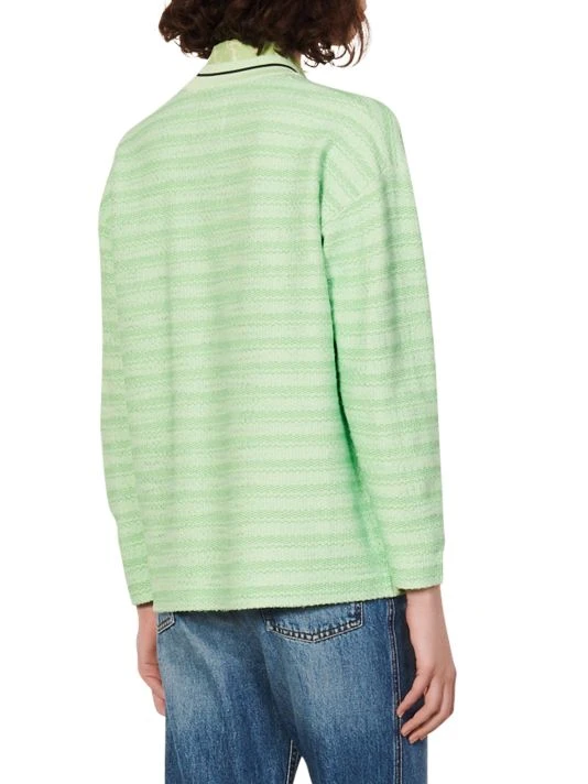 Sandro Aymar Striped Tweed Cardigan 6 Sandro Aymar Striped Tweed Cardigan - Image 4
