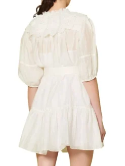 Sandro Emiliana Sheer Linen Mini Dress -Sandro Sales Shop unnamed file 700