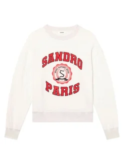 Sandro Anthonin Varsity Sweatshirt
