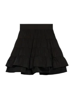 Sandro Tiered A-Line Mini Skirt